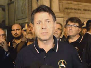 Un'immagine d'archivio del premier Giuseppe Conte