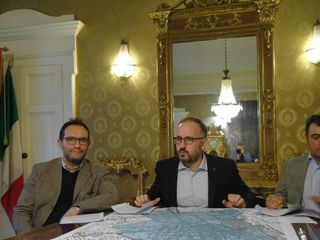 Rasero con il dirigente Antonio Scaramozzino