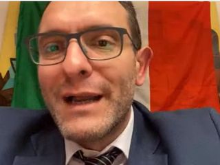Marcello Coppo ritratto durante la conferenza stampa web