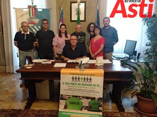 Il sindaco e gli assessori con i consiglieri delegati