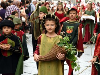 La sfilata dei bambini, uno degli eventi collaterali più amati La sfilata dei bambini, uno degli eventi collaterali più amati
