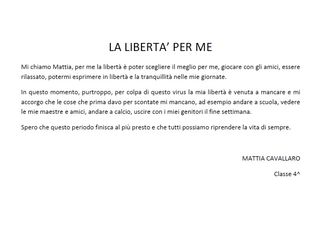 Mattia - classe 4