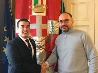 L'assessore Bona e il sindaco Rasero