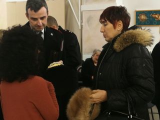 Il Questore di Asti Faranda Cordella e il Tenente Colonnello Breda