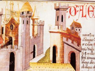 Una delle miniature senza bandiera, Alessandria