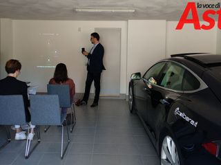 Un momento della conferenza stampa