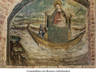 Affresco attribuito a Gandolfino da Roreto Affresco attribuito a Gandolfino da Roreto