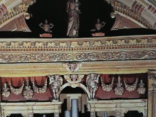 Organo e satua della Madonna del Tempo