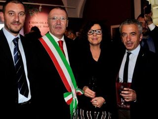 Nella foto, da sinistra: l'assessore Alessandro Borio, il sindaco Cavallero, l'assessore Laura Bianco e l'assessore regionale all'Agricoltura Marco Protopapa