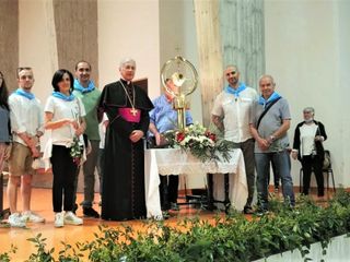 I volontari a Roccaporena