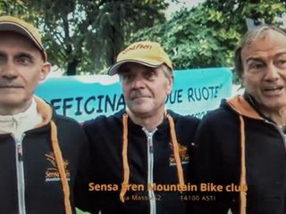 Alcuni rappresentanti dei &quot;Sensa fren&quot;