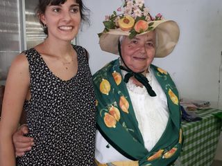 Irene Trione con Madama Limonina