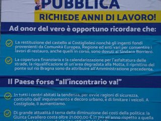 I manifesti affissi