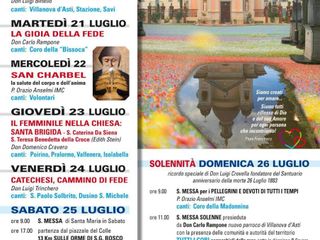 La locandina della manifestazione