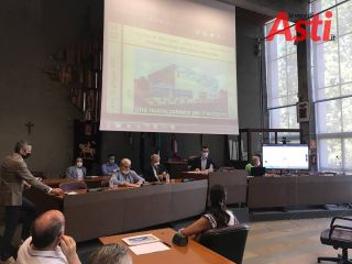 Un momento della conferenza stampa di presentazione