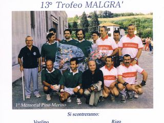 La prima gara in ricordo di Pino Morino