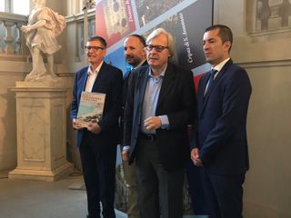 Mario Sacco, Maurizio Rasero, Vittorio Sgarbi e Marco Gabusi