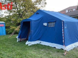 Tenda allestita anche a Santa Caterina