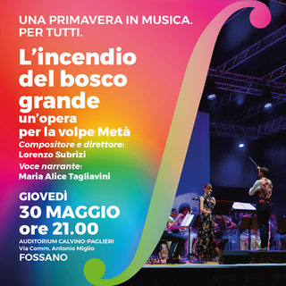 &quot;L’incendio del bosco grande&quot;, un’opera per la volpe Metà