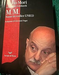 Gen. Mario Mori copertina del libro.