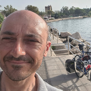 Da Atene a Roma in bicicletta: intervista ad Alberto, in viaggio al tempo del Covid