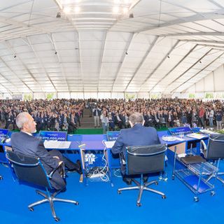 L'assemblea di Banca d'Alba (foto Enzo Massa)
