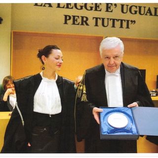 Mezzo secolo di toga: festa in tribunale ad Asti per l’avvocato albese Roberto Ponzio