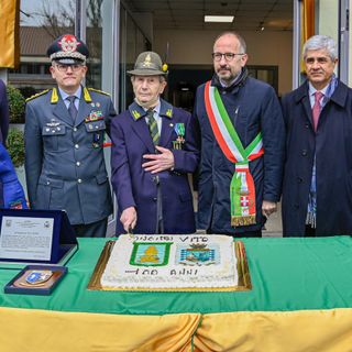 Alcune immagini dei festeggiamenti del neo centenario