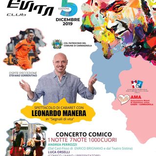 Il 5 dicembre la quinta Notte della Solidarietà all’Evita Club di Cavallermaggiore