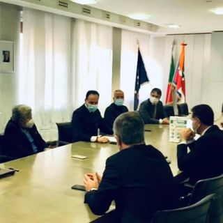 Incontro tra il presidente Cirio, il vicepresidente Carosso e i presidenti delle Camere di Commercio piemontesi