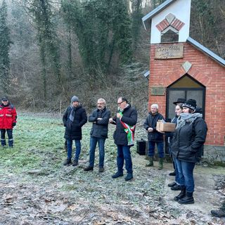 Inaugurata a Costigliole la cappelletta dei trifulau