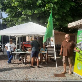 E' iniziato il 'tour' di Europa Verde Asti per la raccolta firme sul ripristino delle linee ferroviarie sospese