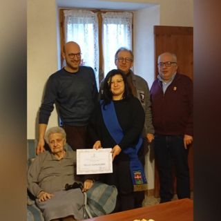 Cento candeline per Maria Carpignano, nuova &quot;Patriarca dell'Astigiano&quot;