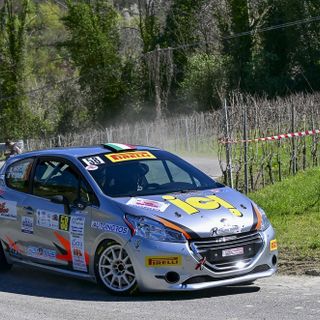 (Foto Elio Magnano)  Sergio Patetta e Alessandro Alocco - Peugeot 208 Rally 4 R2