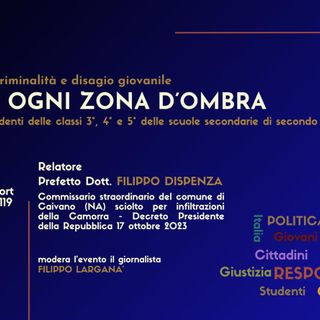 La locandina del convegno