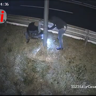 Il frame del video dei Fleximan astigiani a dicembre scorso