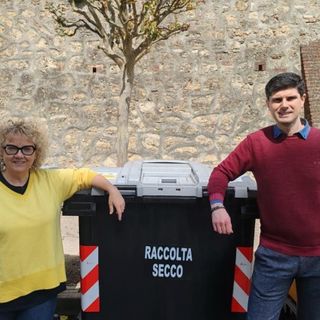 L'assessore Marzano e il sindaco Orecchia