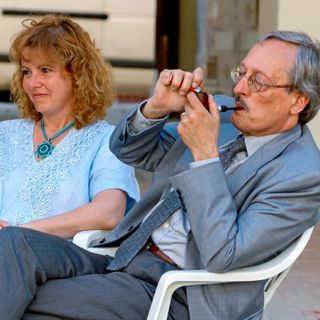 Donatella Gnetti con Renato Bordone (Ph.Franco Rabino)