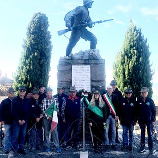 Gli alpini festeggiano a Castelnuovo Calcea il coordinamento ottava zona di Asti