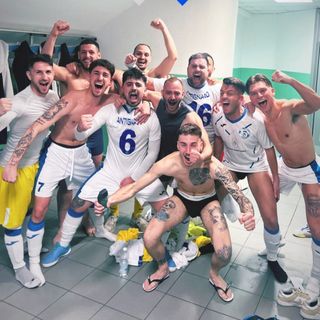Un'immagine festante del Libertas Antignano