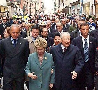 Alcune immagini di quella storica giornata (Archivio storico della Presidenza della Repubblica-  Immagini rilasciate sotto la licenza Attribuzione-Non commerciale delle Creative Commons)