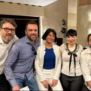 La delegazione del Nursind Asti (il segretario provinciale, Gabriele Montana, è il secondo da sinistra)