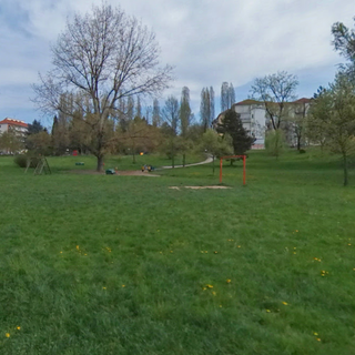 Uno scorcio del parco Biberach