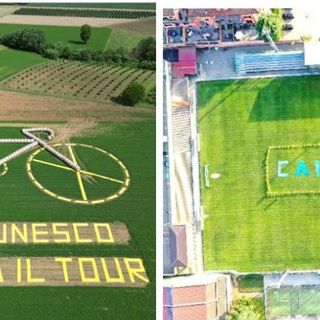 L'Astigiano si 'veste' di giallo per celebrare il passaggio del Tour de France