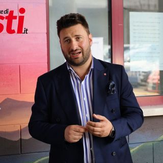 Riboldi durante la recente visita al Pronto Soccorso di Asti