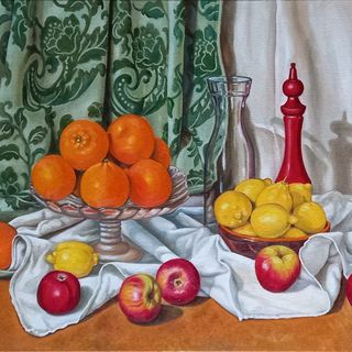 Alcune delle opere in mostra