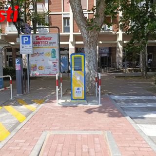 Il punto pagamento di Asti