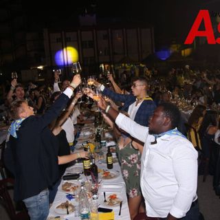 Una cena delle scorse edizioni del Palio (Merphefoto)