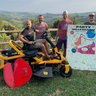 Il trattorino donato