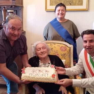 Tanti auguri a Maria Pia Filipello: la storica macellaia di Castelnuovo Don Bosco compie 100 anni
